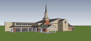 Ekron Baptist Church Rendering